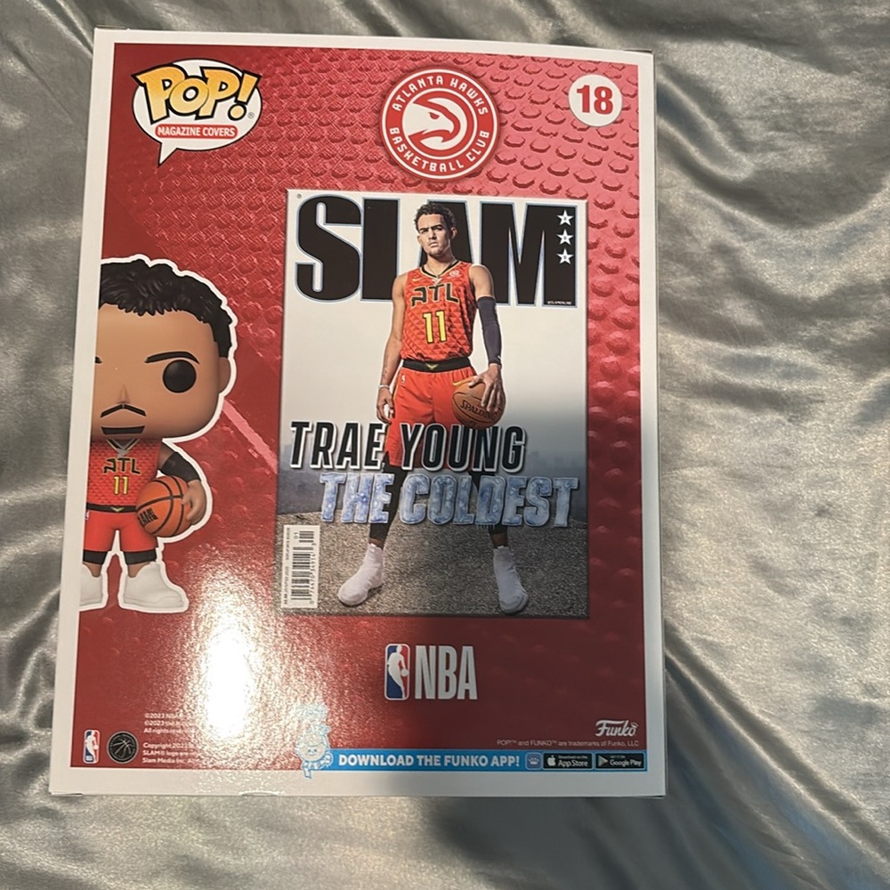 Trae Young Slam Funko - Picture 2 of 2